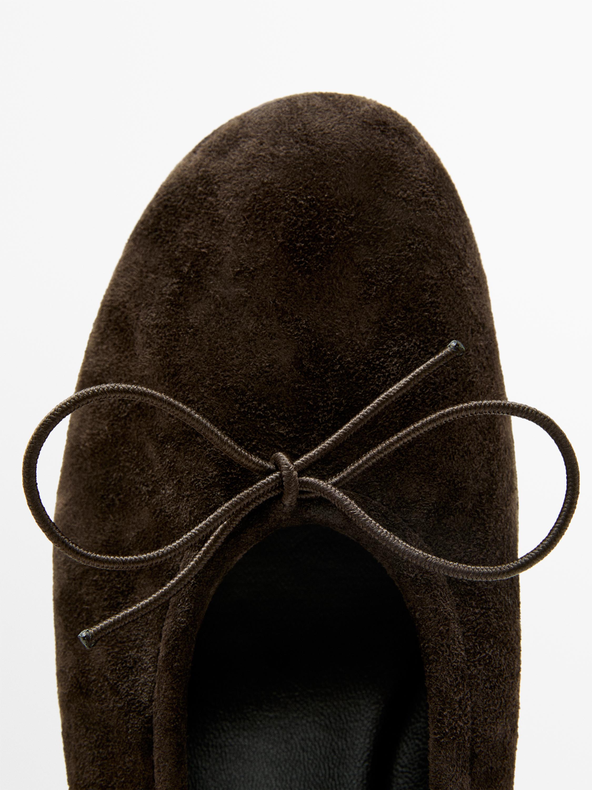 Ballerines talon